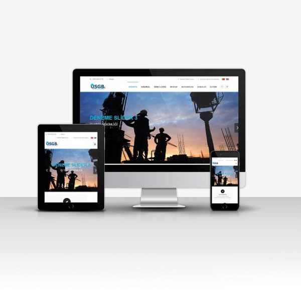 Professional OSGB Occupational Safety Website Script V1 - Mobile Responsive PHP Software