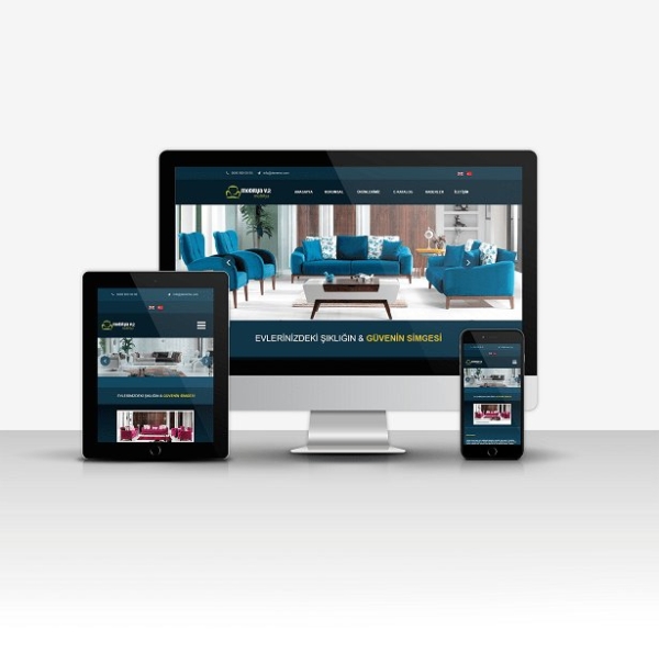 Professional Furniture Website Script V2 Bilingual - Mobile Responsive PHP Software